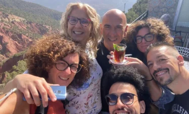 group tour with Rachid