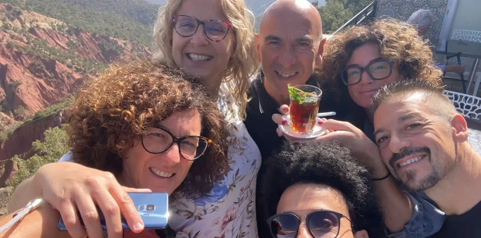 group tour with Rachid