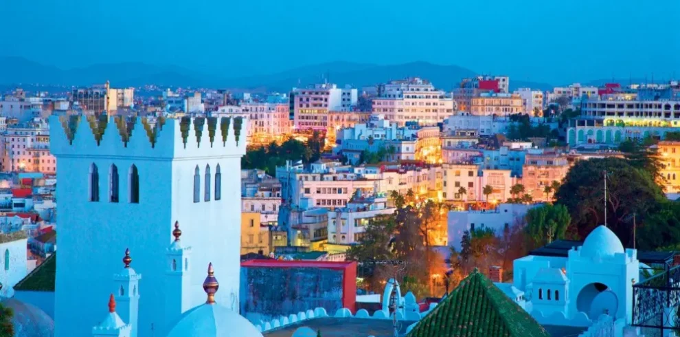 tangier over view