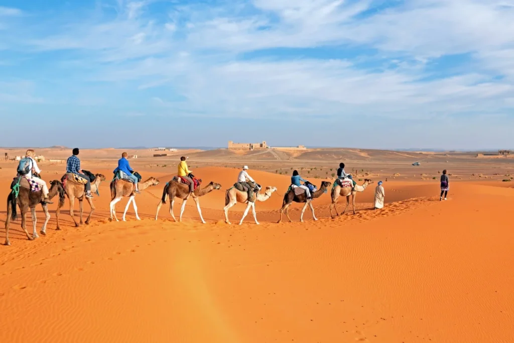 Erg chagaga desert