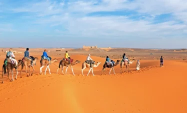 Erg chagaga desert