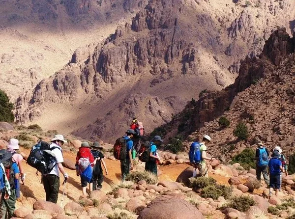 trekking in morocco
