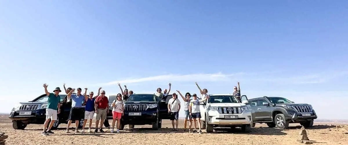 morocco rent car with driver speaking italian